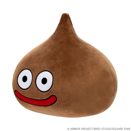 "Dragon Quest" Smile Slime Plush L Chocolate Slime