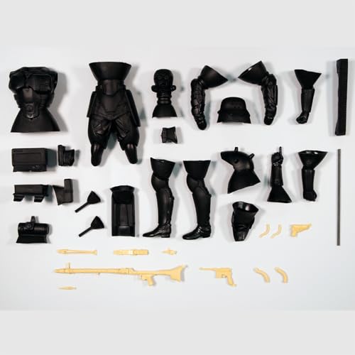 NANKOKU FACTORY PROTECT GEAR "Kerberos Panzer Cop" Middle Soft Vinyl Kit Reprint Edition