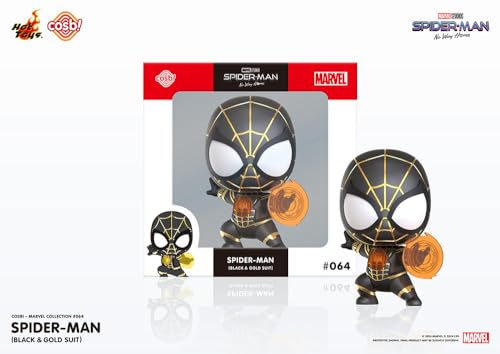 Cosbi Marvel Collection #064 Spider-Man (Black & Gold Suit) "Spider-Man: No Way Home"