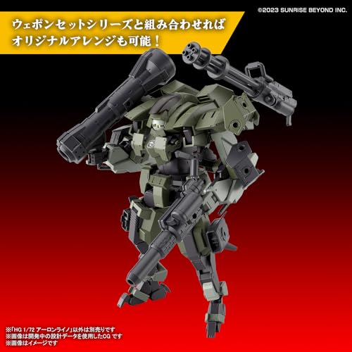 HG 1/72 "AMAIM: Warrior at the Borderline UltraSteel Ogre-Gear" Aaronrhino