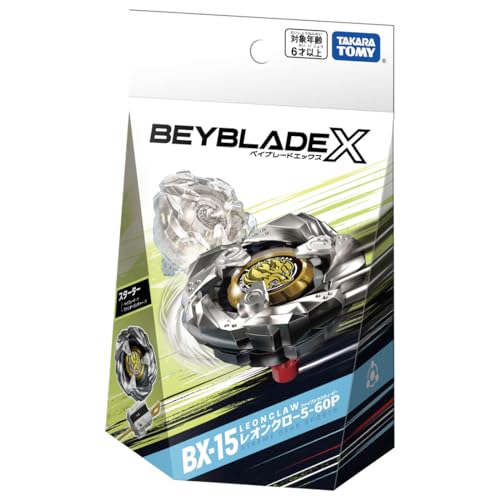 "BEYBLADE X" BX-15 Starter Leon Claw 5-60P