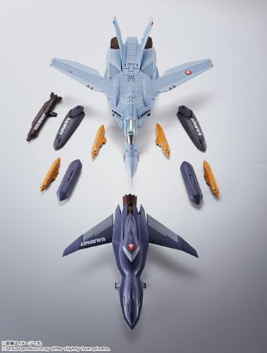 HI-METAL R "Macross Zero" VF-0A Phoenix (Kudo Shin Fighter) + QF-2200D-B Ghost