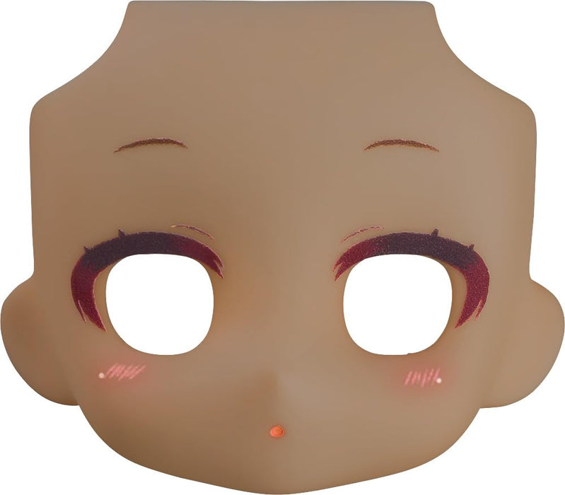 Nendoroid Doll Customizable Face Plate Narrowed Eyes: With Makeup (Cinnamon)