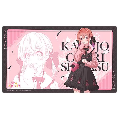 "Rent-A-Girlfriend" Original Illustration Rubber Mat Sakurasawa Sumi / Gothic Style Date Costume