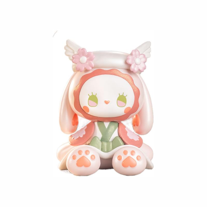 MJ STUDIO EMMA THE SECRET FOREST LATE-BLOOMING CHERRY BLOSSOMS FLOWER VIEWING SERIES TRADING FIGURE