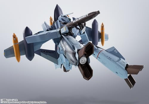 HI-METAL R "Macross Zero" VF-0A Phoenix (Kudo Shin Fighter) + QF-2200D-B Ghost