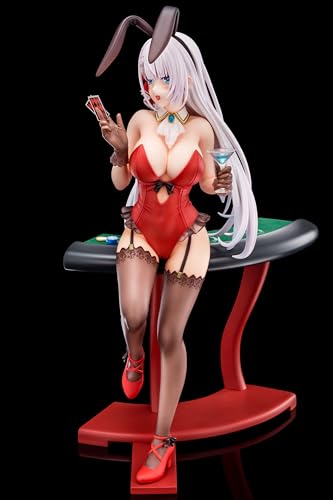 "The Demon Sword Master of Excalibur Academy" Riselia Ray Crystalia Crimson Bunny Figure with Nip Slip Gimmick System