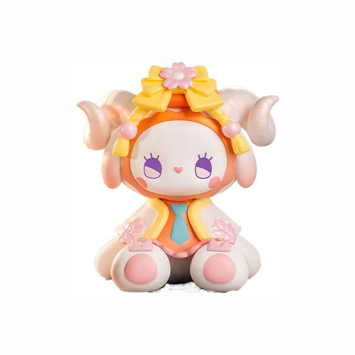 MJ STUDIO EMMA THE SECRET FOREST LATE-BLOOMING CHERRY BLOSSOMS FLOWER VIEWING SERIES TRADING FIGURE