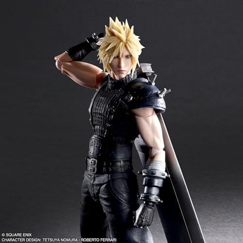 "Final Fantasy VII Rebirth" Play Arts Kai Cloud Strife