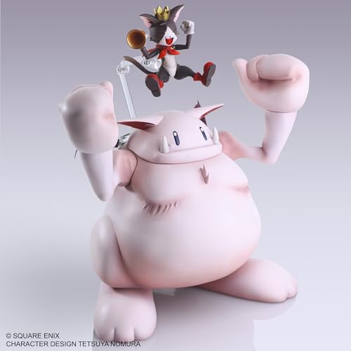 "Final Fantasy VII" Bring Arts Cait Sithi & Fat Moogle