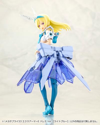 M.S.G Modeling Support Goods Mecha Supply 33 Expansion Armor Type E Dress Ver. Light Blue