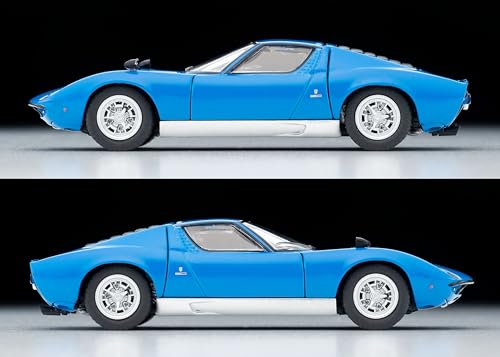 1/64 Scale Tomica Limited Vintage TLV Lamborghini Miura P400 (Blue)
