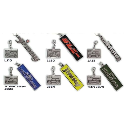 SUZUKI Jimny Metal Key Chain Collection