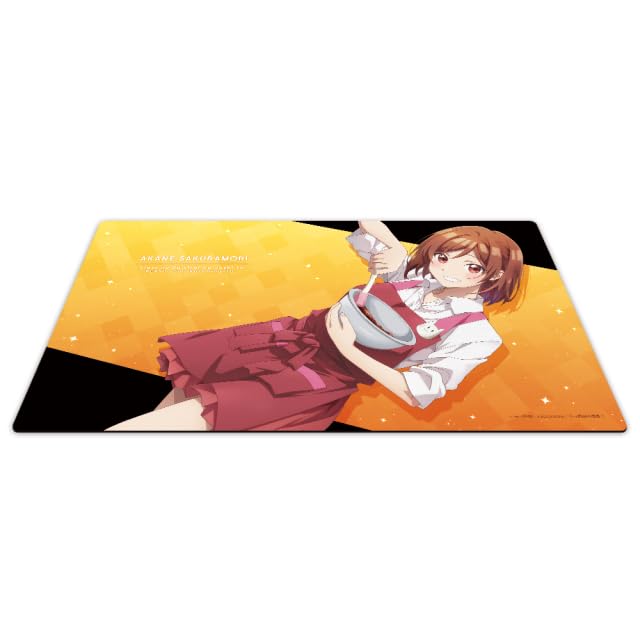 "I Got Married to the Girl I Hate Most in Class" Character Rubber Mat Akane Apron Ver.