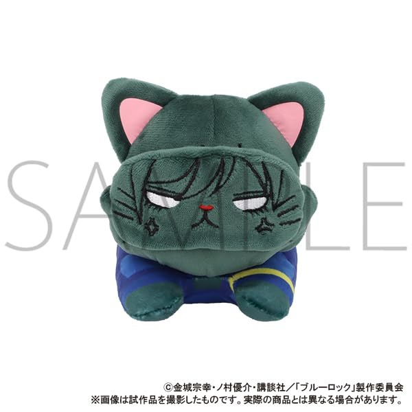 "Blue Lock" 2nd Season withCAT Plush with Eye Mask -Nesoberi- Itoshi Rin