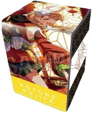 "Gakuen Idolmaster" Illustration Synthetic Leather Deck Case Next Turn Kamurogiku Fujita Kotone