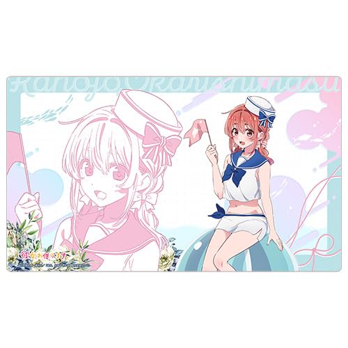 "Rent-A-Girlfriend" Original Illustration Rubber Mat Sakurasawa Sumi / Marine Sailor Swimwear