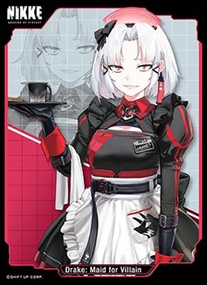 Chara Sleeve Collection Matt Series "Goddess of Victory: Nikke" Drake: Maid for Villain No. MT2055