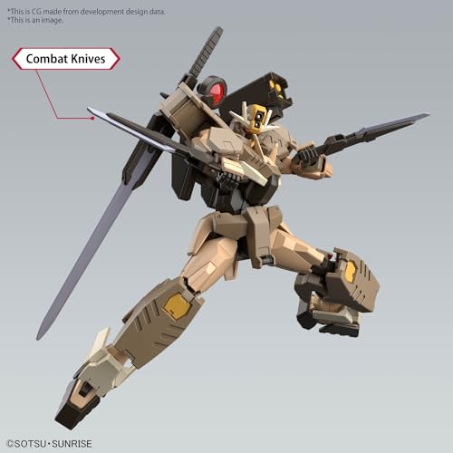 HG 1/144 "Gundam Build Metaverse" Gundam 00 Command QanT Desert Type