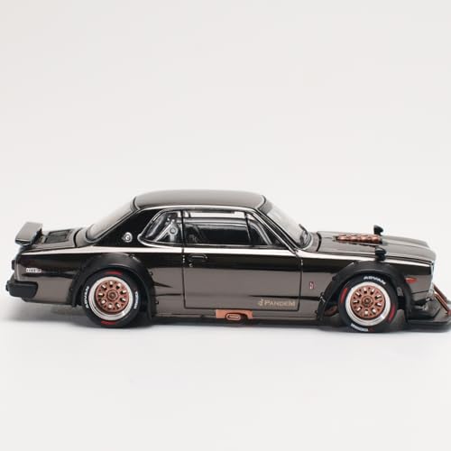 1/64 SKYLINE GT-R V8 DRIFT (HAKOSUKA) DARK CHROME