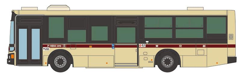 The Bus Collection Bureau of Transportation Tokyo Metropolitan Government Toei Bus 100th Anniversary Toden Color