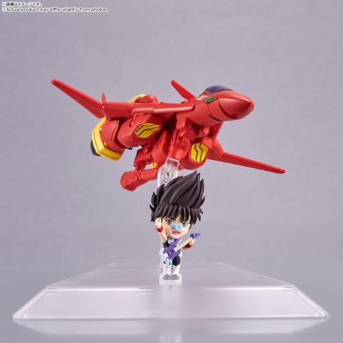 TINY SESSION "Macross 7" VF-19 Custom Fire Valkyrie with Nekki Basara