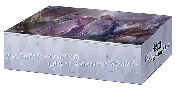Bushiroad Storage Box Collection V2 Vol. 340 "Re:Zero kara Hajimeru Isekai Seikatsu" 3rd Season Emilia & Felt & Crusch & Anastasia & Priscilla