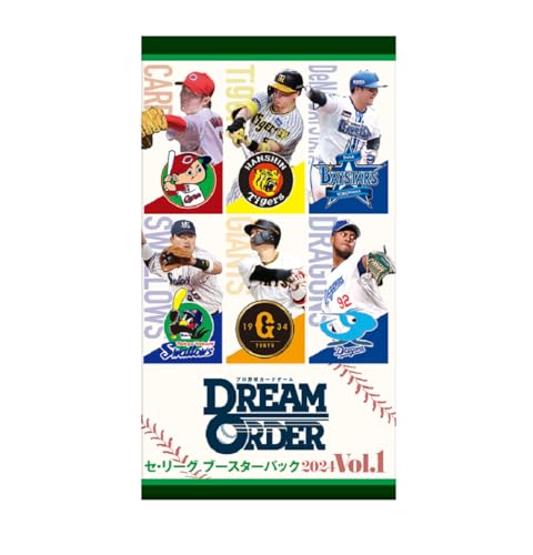 Professional Baseball Card Game DREAM ORDER Central League Booster Pack 2024 Vol. 1