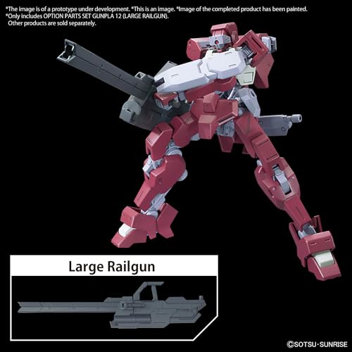 Optional Parts Set Gunpla 12 "Mobile Suit Gundam Iron-Blooded Orphans Urdr-Hunt" (Large Railgun)