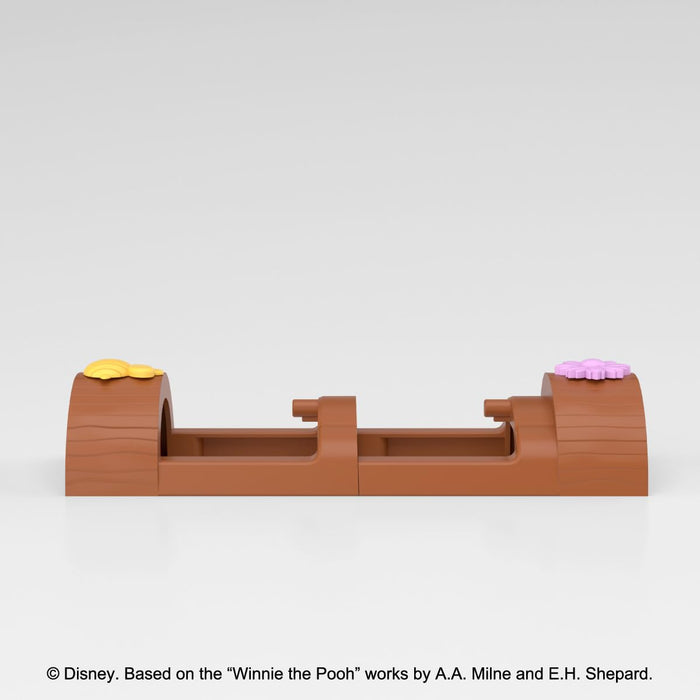 青島文化教材社 楽プラ トコトコ No.DP-15 くまのプーさん プー＆ピグレット 色分け済みプラモデル