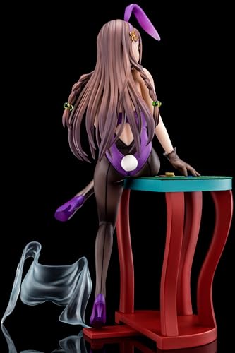 The Demon Sword Master of Excalibur Academy Elfine Phillet Wearing Flower's Purple Bunny Costume with Nip Slip Gimmick System