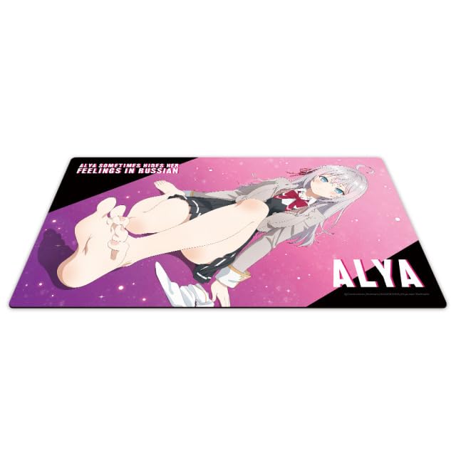 "Alya Sometimes Hides Her Feelings in Russian" Character Rubber Mat Alya Barefoot Ver.