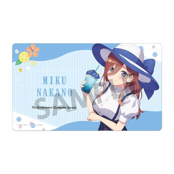 "The Quintessential Quintuplets Specials" Original Illustration Rubber Mat Nakano Miku Vacances Ver.