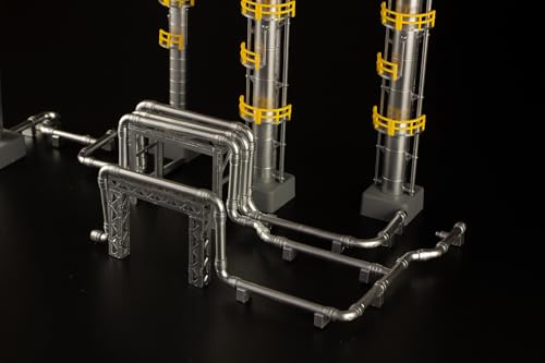 1/150 Scale Plastic Kit 1/150 Scale Structure Kit (Fractionating Columns)