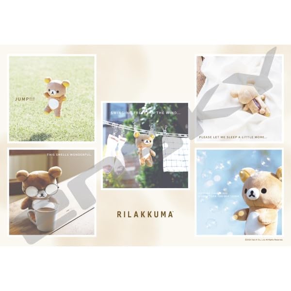 "Rilakkuma" Jigsaw Puzzle 1000 Piece 1000T-517 # Rilakkuma ga Iru Kurashi