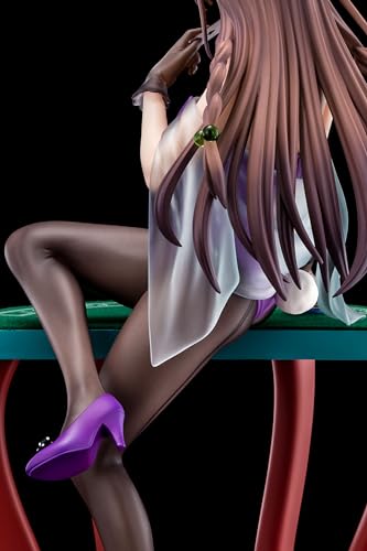 The Demon Sword Master of Excalibur Academy Elfine Phillet Wearing Flower's Purple Bunny Costume with Nip Slip Gimmick System