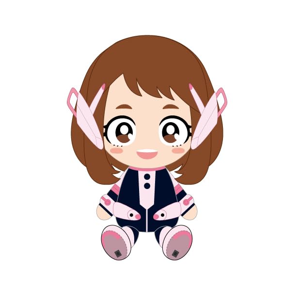 "My Hero Academia" Chibi Plush Uraraka Ochaco Vol. 2