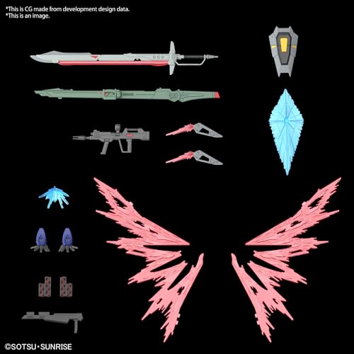 HG 1/144 "Mobile Suit Gundam SEED Freedom" Destiny Gundam Spec II & Zeus Silhouette