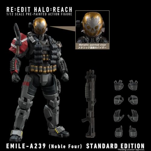 RE:EDIT "HALO: REACH" 1/12 SCALE EMILE-A239 (Noble Four)