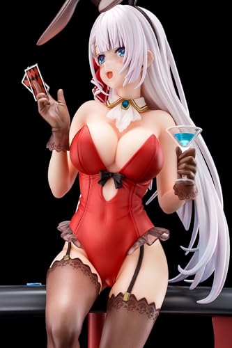 "The Demon Sword Master of Excalibur Academy" Riselia Ray Crystalia Crimson Bunny Figure with Nip Slip Gimmick System