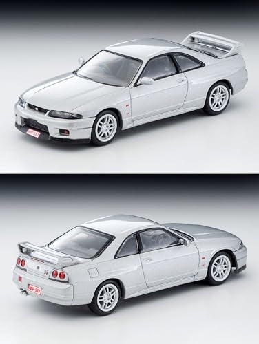 1/64 Scale Tomica Limited Vintage NEO TLV-N308b Nissan Skyline GT-R Nurburgring Time Attack Car (Silver)
