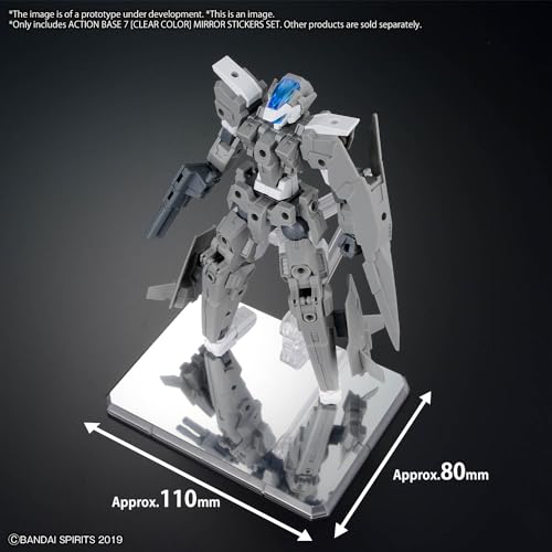 Action Base 7 Clear Color Mirror Set