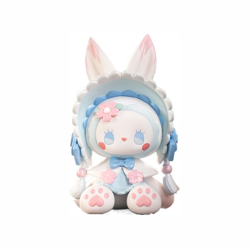 MJ STUDIO EMMA THE SECRET FOREST LATE-BLOOMING CHERRY BLOSSOMS FLOWER VIEWING SERIES TRADING FIGURE