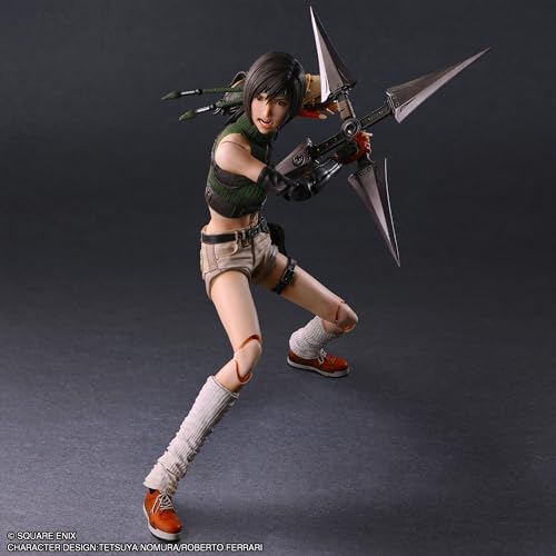 ファイナルファンタジーⅦリバース プレイアーツ改 ユフィ・キサラギ Ver.2 PVC製 塗装済み可動フィギュア