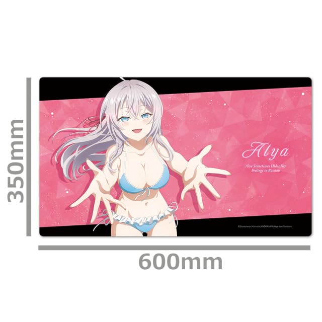"Alya Sometimes Hides Her Feelings in Russian" Character Rubber Mat Alya Swimwear Ver. 2