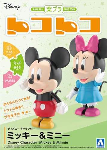 RakuPla Tokotoko DP-03 Disney Character Mickey & Minnie