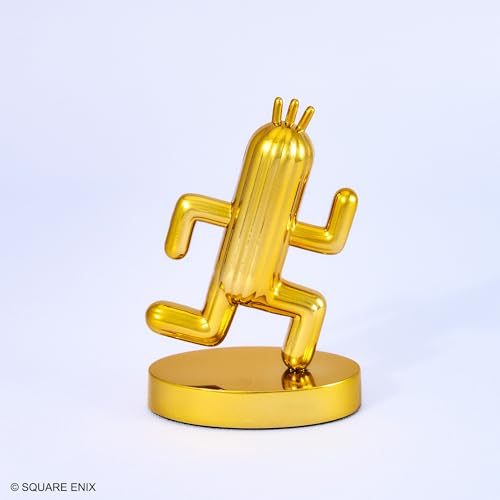 "Final Fantasy" Bright Arts Gallery Gold Cactuar