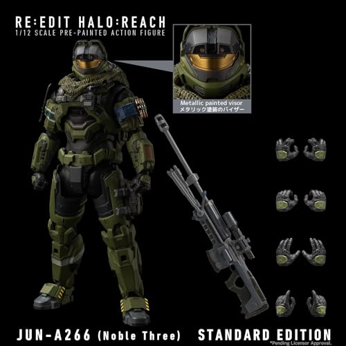 RE:EDIT "HALO: REACH" 1/12 SCALE JUN-A266 (Noble Three)