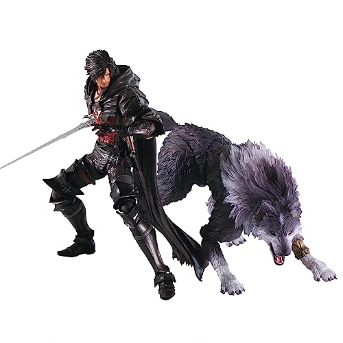 "Final Fantasy XVI" Bring Arts Clive Rosfield & Torgal