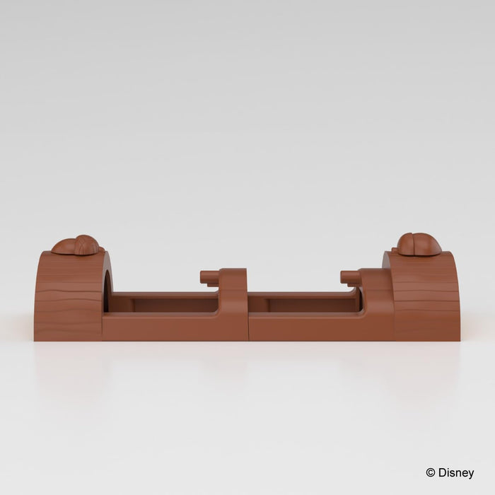 青島文化教材社 楽プラ トコトコ No.DP-12 ディズニー キャラクター チップ＆デール 色分け済みプラモデル